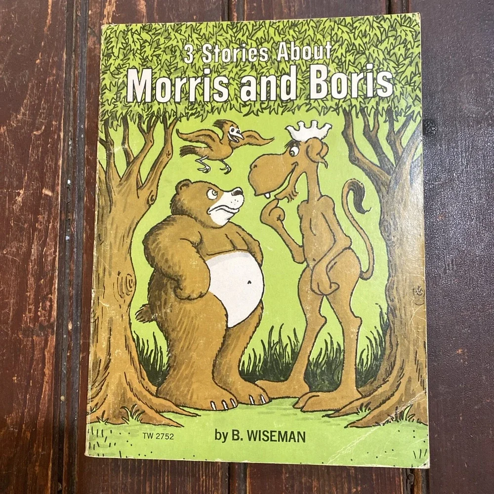 3‎ Stories About Morris and Boris by Bernard Wiseman 1974 1st Printing TW2752